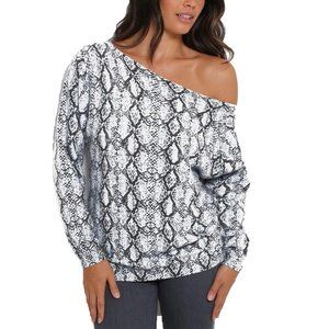 Minnie Rose Off The Shoulder Sweater NWT